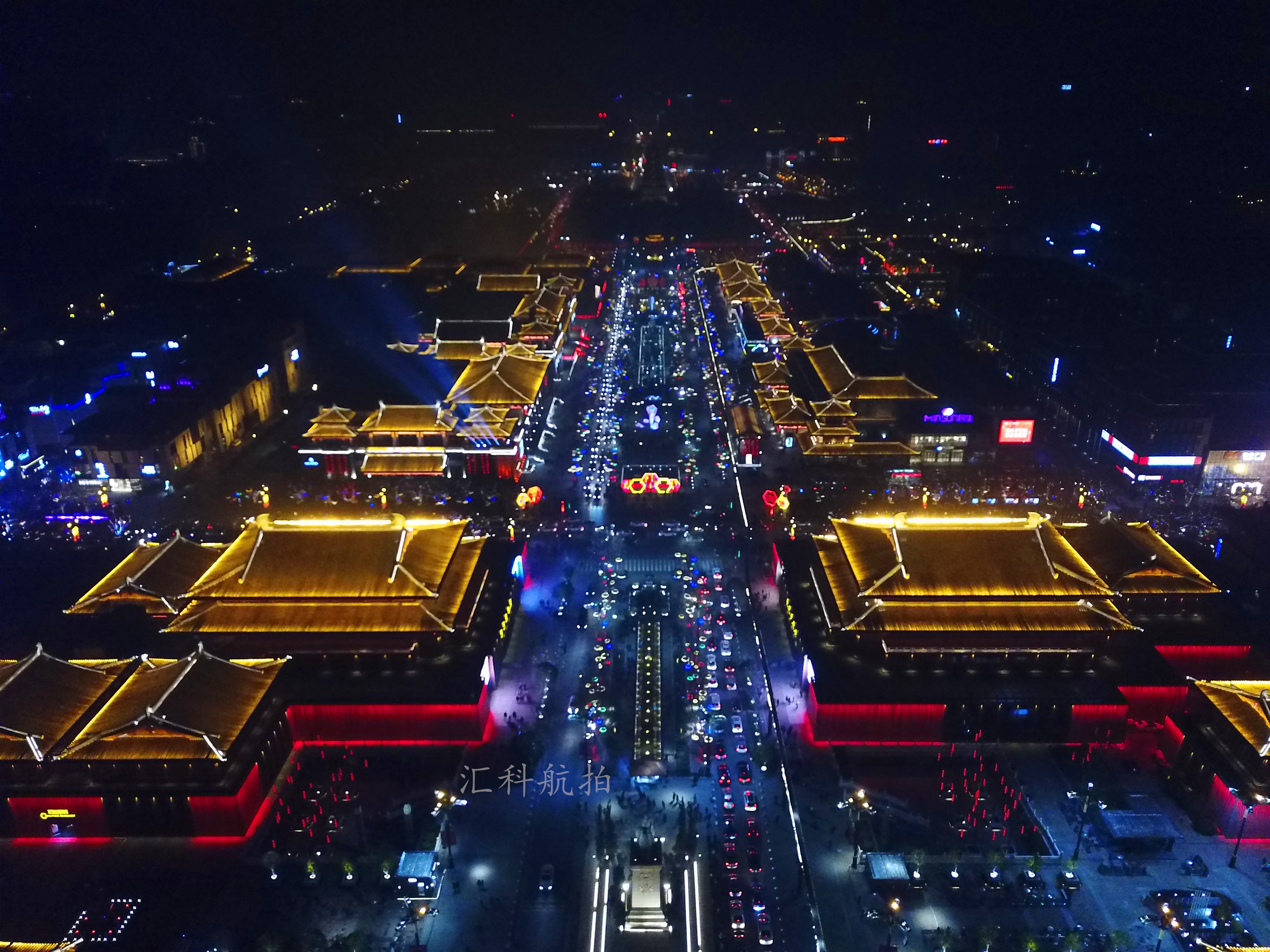 航拍西安,记录这座城市最美的瞬间