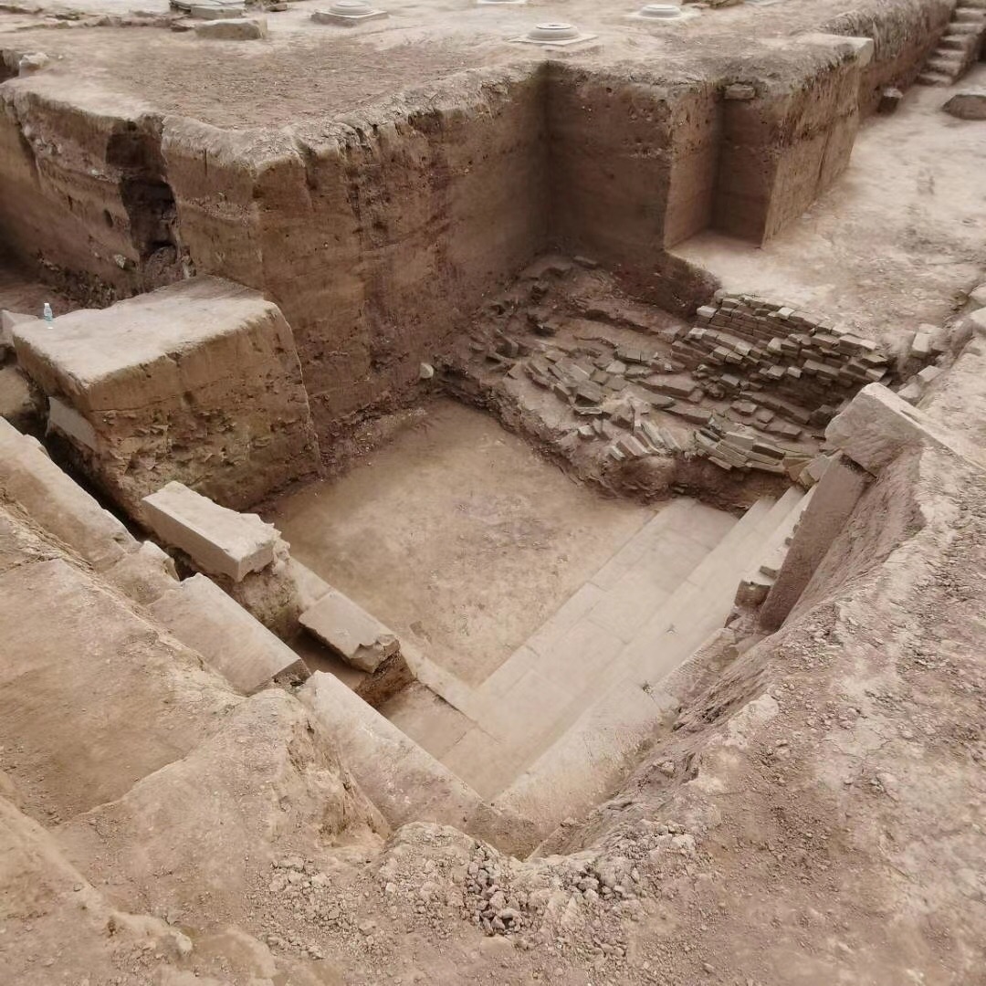 考古大发现麟游县隋唐仁寿宫九成宫部分建筑基址保存完整